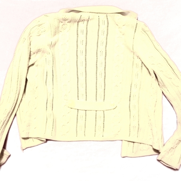 Cable-knit Zip-up Cardigan - Picture 6 of 6